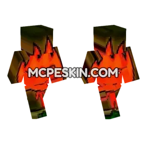 Red Devil Skin Minecraft Bedrock skin