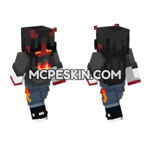 Red Devil Skin Minecraft Bedrock skin
