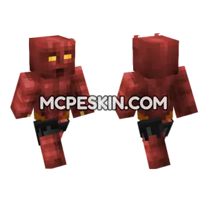 Red Devil Skin Minecraft Bedrock skin
