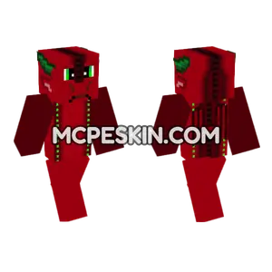Red Dragon Skin Minecraft Bedrock skin