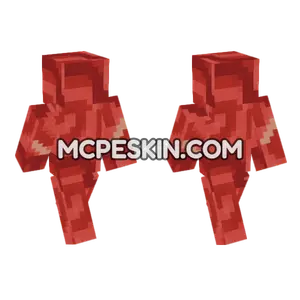 Red Glazed Terracotta Minecraft Bedrock skin