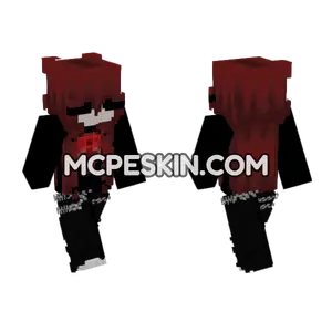 Red Haired Girl Minecraft Bedrock skin