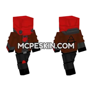 Red Hood Dccomics Minecraft Bedrock skin