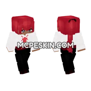 Red Hooded Figure