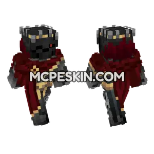 Red Knight Minecraft Bedrock skin