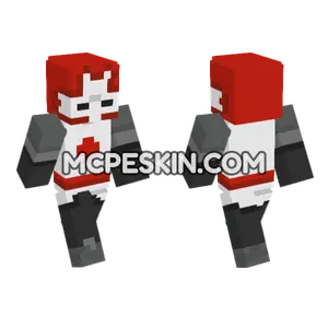 Red Knight Minecraft Bedrock skin