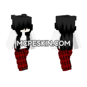 Red Plaid School Uniform