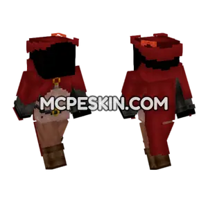 Red Prince With Cape Minecraft Bedrock skin