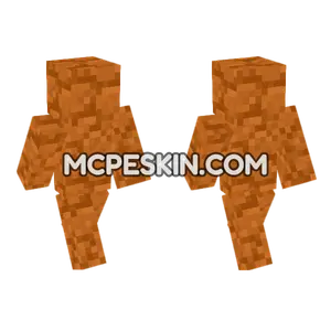 Red Sandstone Bottom Minecraft Bedrock skin
