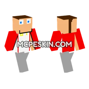 Red Sleeved Casual Outfit