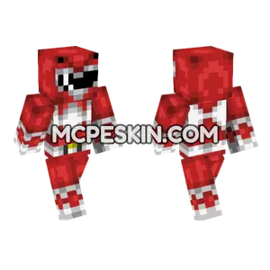 Red Train Skin Minecraft Bedrock skin