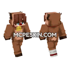 Reindeer Boy Minecraft Bedrock skin
