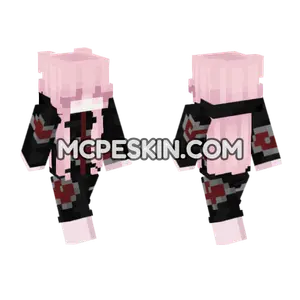 Ren Akatsuki Outfit Minecraft Bedrock skin