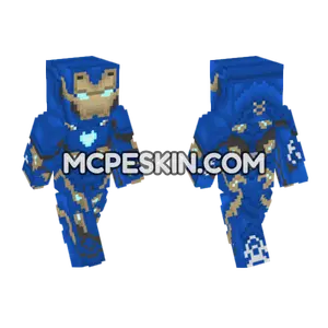 Rescue MCU Mark 49 XLIX Minecraft Bedrock skin