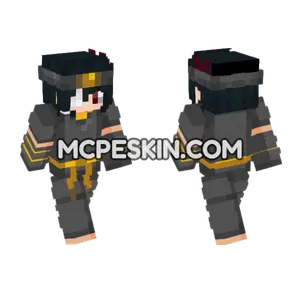 Rikka Minecraft Bedrock skin