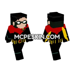 Robin Matthew McGinnis Minecraft Bedrock skin