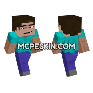 Roblox Steve Minecraft Bedrock skin