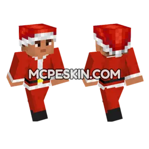 Roby In Santa Suite Minecraft Bedrock skin