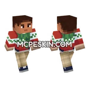 Roby With Sweater 2 Minecraft Bedrock skin