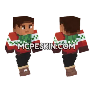 Roby With Sweater 3 Minecraft Bedrock skin