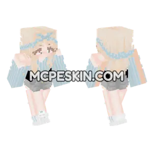 Rockabye Blue Minecraft Bedrock skin