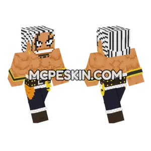 Rocks D Xebec Minecraft Bedrock skin