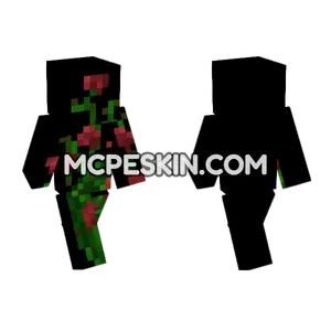 Rose Bush Console Minecraft Bedrock skin