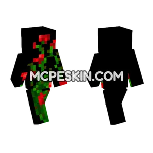 Rose Bush Skin Minecraft Bedrock skin