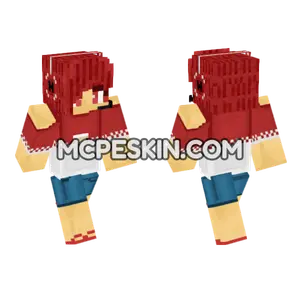 Rose Sheep Gamer Minecraft Bedrock skin