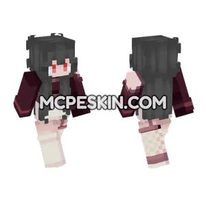 Ruby Reaper Minecraft Bedrock skin