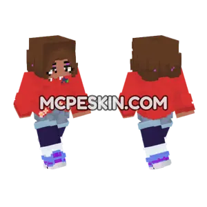 Ruin Security Breach Cassie Minecraft Bedrock skin