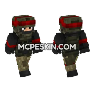 Russian Army Assault Troops Minecraft Bedrock skin