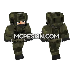 Russian Army Spetsnaz V3 Minecraft Bedrock skin