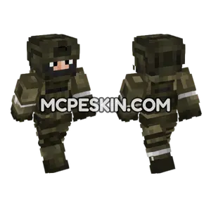 Russian Chechen Army Assault Troops Minecraft Bedrock skin