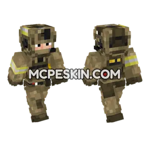 Russian FSB Operator Minecraft Bedrock skin