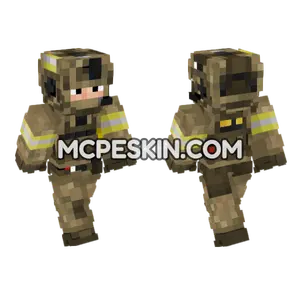 Russian FSB Operator V2 Minecraft Bedrock skin