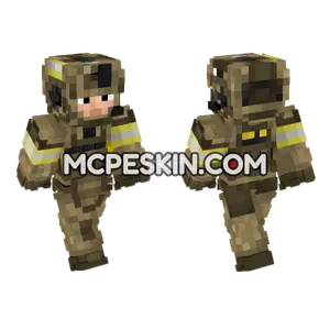 Russian FSB Operator V3 Minecraft Bedrock skin