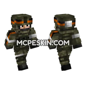 Russian Ground Forces Soldier Minecraft Bedrock skin