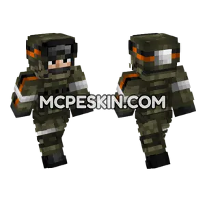 Russian Ground Forces Soldier Minecraft Bedrock skin
