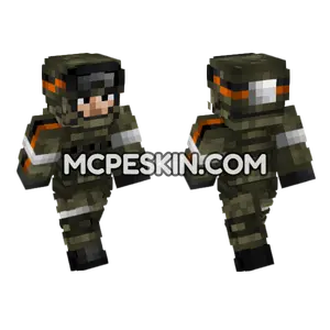Russian Ground Forces Soldier Minecraft Bedrock skin