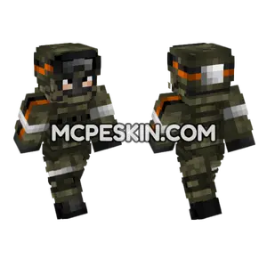 Russian Ground Forces Soldier Minecraft Bedrock skin