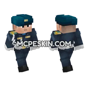 Russian VDV Dress Uniform Parade Minecraft Bedrock skin