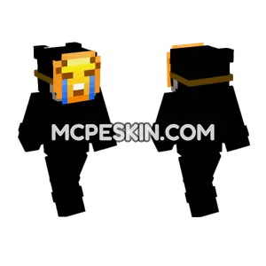 Sad Face Skin Minecraft Bedrock skin