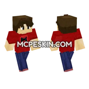 Sai The Gamer Minecraft Bedrock skin
