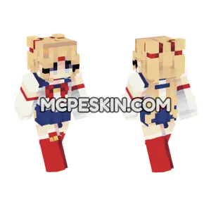 Sailor Moon Outfit Minecraft Bedrock skin