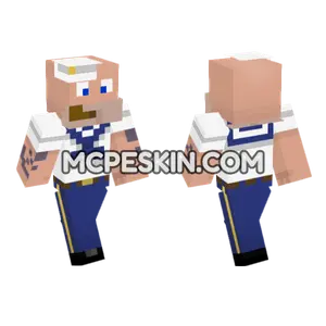 Sailor Outfit Minecraft Bedrock skin