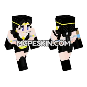 Sailor Star Fighter Minecraft Bedrock skin