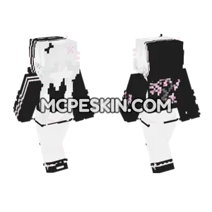 Sakura Girl Skin Minecraft Bedrock skin