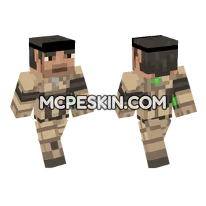 Sam Fisher Splinter Cell Minecraft Bedrock skin