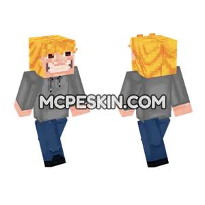 Sam The Boy Minecraft Bedrock skin